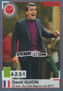 Sticker David Guion - FOOT 2019-2020 n. 395 - Panini