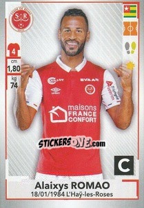 Sticker Alaixys Romao - FOOT 2019-2020 n. 396 - Panini