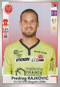 Sticker Predrag Rajkovic - FOOT 2019-2020 n. 397 - Panini