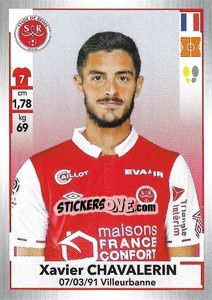 Sticker Xavier Chavalerin - FOOT 2019-2020 n. 399 - Panini