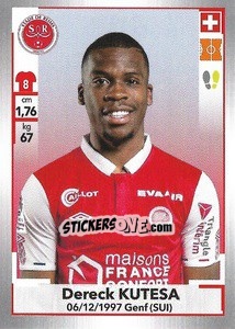 Figurina Dereck Kutesa - FOOT 2019-2020 - Panini