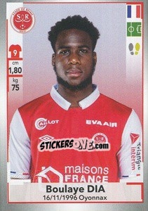Sticker Boulaye Dia - FOOT 2019-2020 n. 404 - Panini