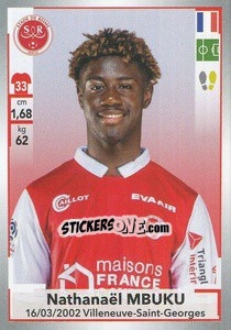 Sticker Nathanael Mbuku - FOOT 2019-2020 n. 406 - Panini