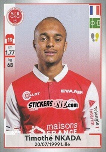 Sticker Timothe Nkada - FOOT 2019-2020 n. 407 - Panini