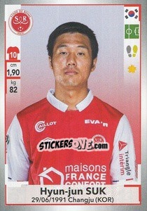 Sticker Hyun-Jun Suk - FOOT 2019-2020 n. 409 - Panini