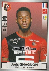 Sticker Joris Gnagnon - FOOT 2019-2020 n. 416 - Panini