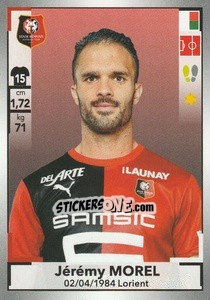 Sticker Jérémy Morel - FOOT 2019-2020 - Panini