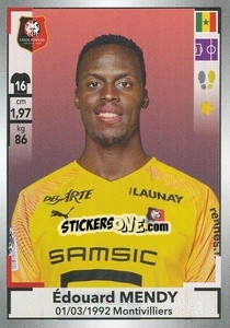 Sticker Édouard Mendy - FOOT 2019-2020 n. 422 - Panini