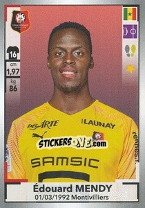 Figurina Édouard Mendy - FOOT 2019-2020 - Panini