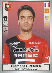 Sticker Clément Grenier - FOOT 2019-2020 n. 425 - Panini