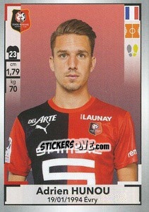 Sticker Adrien Hunou - FOOT 2019-2020 n. 426 - Panini