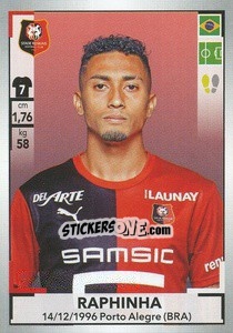 Sticker Raphinha - FOOT 2019-2020 n. 433 - Panini