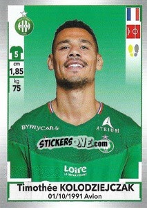 Sticker Timothée Kolodziejczak - FOOT 2019-2020 n. 440 - Panini