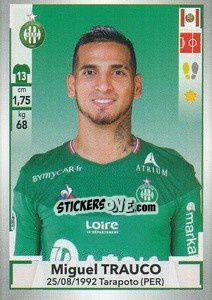 Sticker Miguel Trauco - FOOT 2019-2020 - Panini