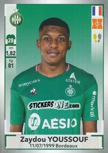 Cromo Zaydou Youssouf - FOOT 2019-2020 n. 453 - Panini