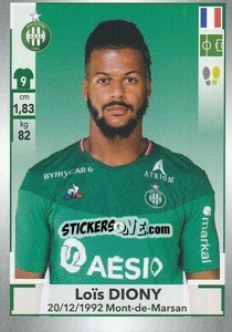 Sticker Loïs Diony - FOOT 2019-2020 n. 456 - Panini
