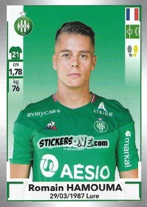 Figurina Romain Hamouma - FOOT 2019-2020 - Panini