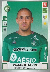 Sticker Wahbi Khazri - FOOT 2019-2020 n. 458 - Panini
