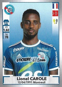 Sticker Lionel Carole - FOOT 2019-2020 n. 464 - Panini
