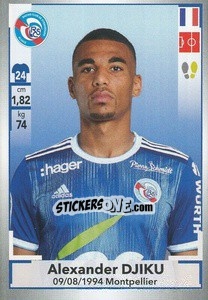 Cromo Alexander Djiku - FOOT 2019-2020 - Panini