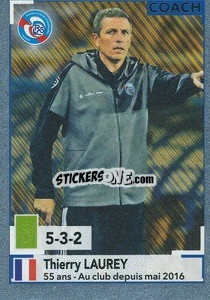 Sticker Thierry Laurey - FOOT 2019-2020 - Panini