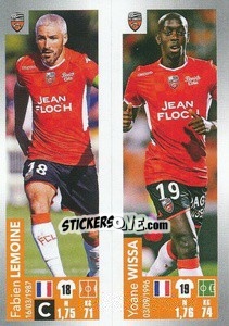Sticker Lemoine / Wissa - FOOT 2019-2020 n. 542 - Panini