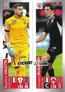 Sticker Valette / Muratori - FOOT 2019-2020 n. 544 - Panini