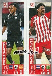 Sticker Rocha Santos / Dias Goncalves - FOOT 2019-2020 n. 545 - Panini