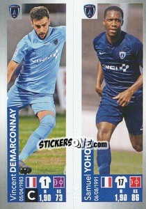 Sticker Demarconnay / Yohou - FOOT 2019-2020 n. 551 - Panini