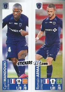 Figurina Mandouki / Armand - FOOT 2019-2020 n. 552 - Panini