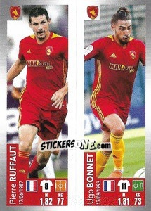 Sticker Ruffaut / Bonnet - FOOT 2019-2020 n. 555 - Panini