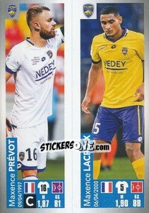 Figurina Prévot / Lacroix - FOOT 2019-2020 n. 556 - Panini