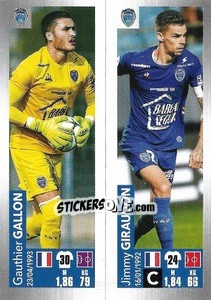 Figurina Gallon / Giraudon - FOOT 2019-2020 - Panini