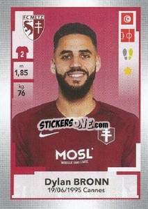 Sticker Dylan Bronn - FOOT 2019-2020 n. M11 - Panini