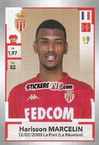 Figurina Harisson Marcelin - FOOT 2019-2020 n. M13 - Panini