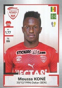 Sticker Moussa Koné - FOOT 2019-2020 n. M24 - Panini