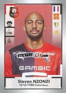 Sticker Steven Nzonzi - FOOT 2019-2020 n. M28 - Panini