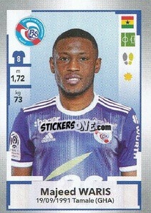 Figurina Majeed Waris - FOOT 2019-2020 - Panini