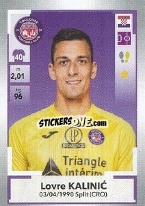 Sticker Lovre Kalinic - FOOT 2019-2020 n. M31 - Panini