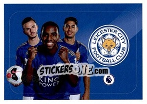 Sticker Leicester City (Ricardo Pereira / James Maddison / Ayoze Perez) - Premier League Inglese 2019-2020 - Panini