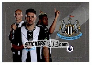 Sticker Newcastle United (Fabian Schär / Jonjo Shelvey / Joelinton) - Premier League Inglese 2019-2020 n. 15 - Panini