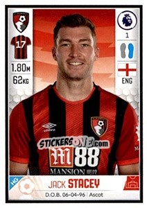 Sticker Jack Stacey - Premier League Inglese 2019-2020 - Panini