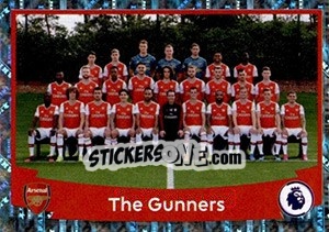 Sticker The Gunners (Squad) - Premier League Inglese 2019-2020 n. 75 - Panini