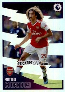 Cromo Matteo Guendouzi (Key Player) - Premier League Inglese 2019-2020 - Panini