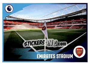 Figurina Emirates Stadium - Premier League Inglese 2019-2020 - Panini