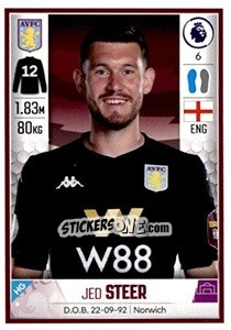 Sticker Jed Steer - Premier League Inglese 2019-2020 n. 83 - Panini