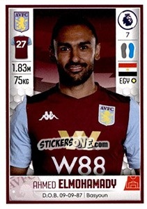 Sticker Ahmed Elmohamady - Premier League Inglese 2019-2020 n. 90 - Panini