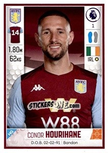 Cromo Conor Hourihane - Premier League Inglese 2019-2020 n. 97 - Panini