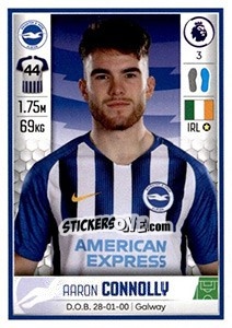 Sticker Aaron Connolly - Premier League Inglese 2019-2020 - Panini