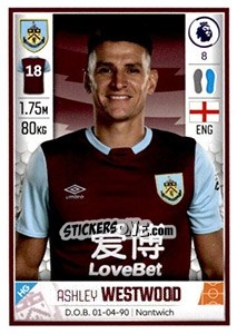 Sticker Ashley Westwood